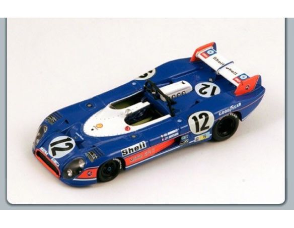 Spark Model S3550 MATRA SIMCA MS 670 B N.12 3rd LM 1973 JABOUILLE-JAUSSAUD 1:43 Modellino
