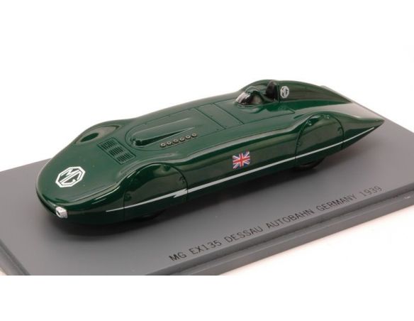 Bizzare BZB1006 MG EX 135 GARDNER REC.2km-1Mile-5Km 2 JUNE 1939 FRANKFURT-HEILDBERG 1:43 Modellino