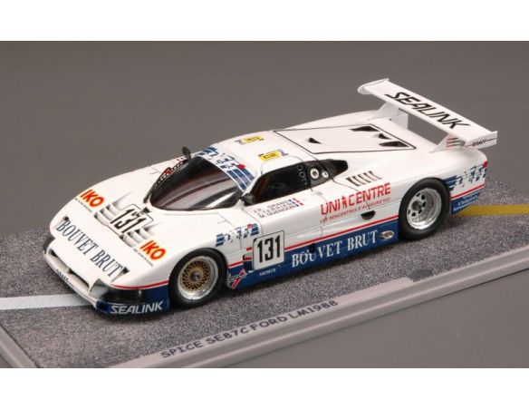 Bizzare BZ490 SPICE SE87C FORD N.131 31th LM 1988 GRAND-TERRIEN-GUENOUN 1:43 Modellino