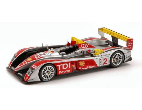 Spark Model S43LM08 AUDI R 10 N.2 WINNER LM 2008 CAPELLO-MC NISH-KRISTENSEN 1:43 Modellino