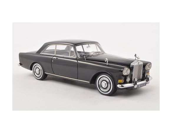 Neo Scale Models NEO44200 ROLLS ROYCE SILVER CLOUD III MULLINER PARK WARD FHC LHD 1965 BLACK 1:43 Modellino