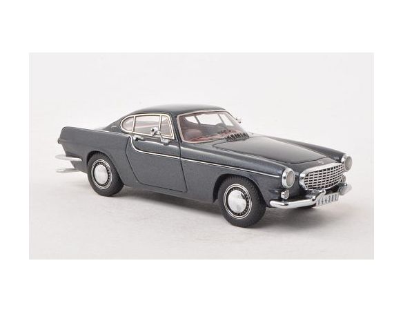 Neo Scale Models NEO44381 VOLVO P1800 JENSEN 1961 MET.ANTHRACITE 1:43 Modellino