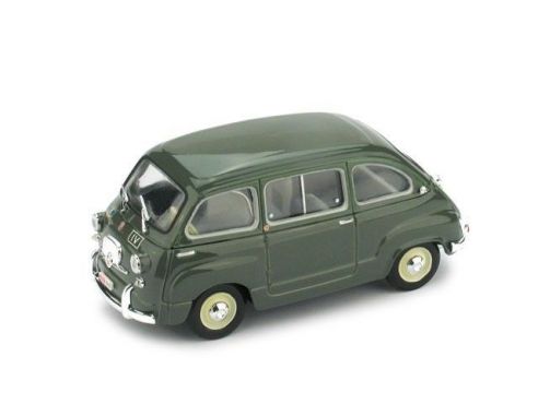 Brumm BM0451 FIAT 600 MULTIPLA POLIZIA 1960 1:43 Modellino