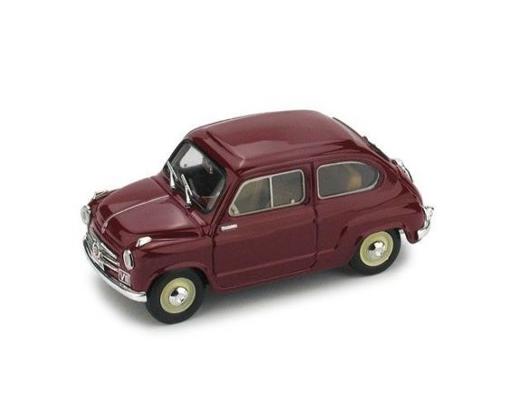 Brumm BM0452 FIAT 600 POLIZIA STRADALE 1955 1:43 Modellino