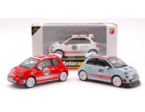 Cararama Motorama CA9563 ABARTH 500 ASSETTO CORSE ASS.1:43 Auto Competizione