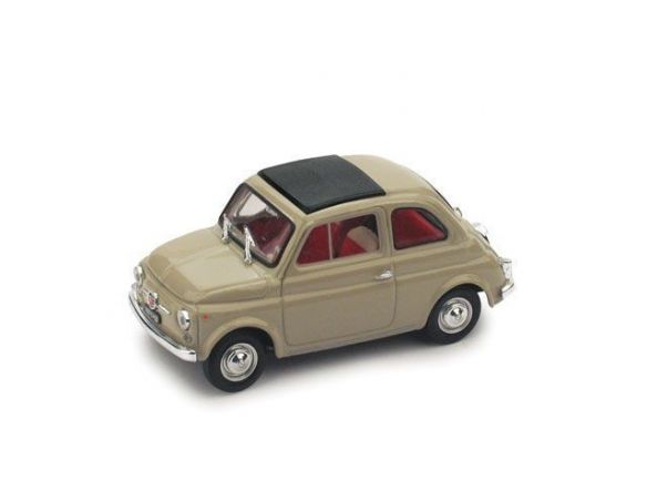 Brumm BM0455-10 FIAT 500 F 1965-72 CHIUSA BEIGE SABBIA 1:43 Auto Stradali