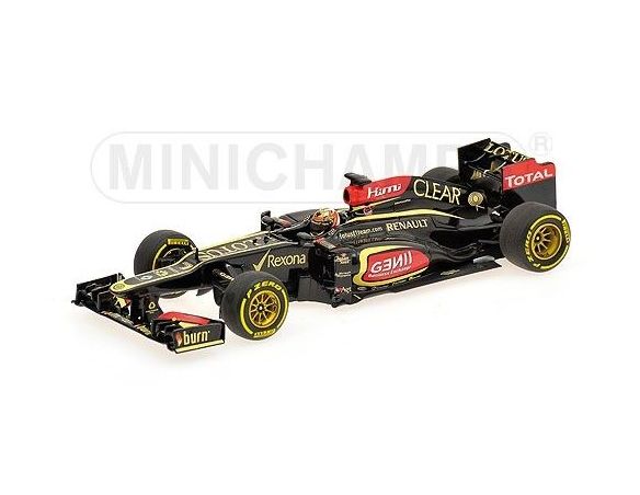 Minichamps PM410130007 LOTUS K.RAIKKONEN 2013 1:43 Modellino