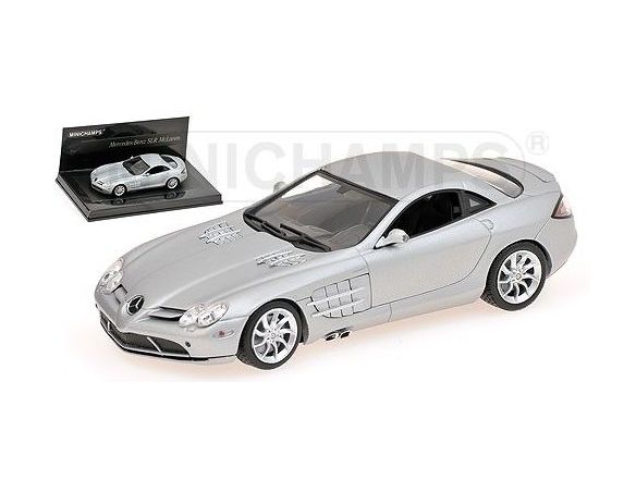 Minichamps PM436033021 MERCEDES SLR MC LAREN 2004 MATT SILVER 1:43 Modellino