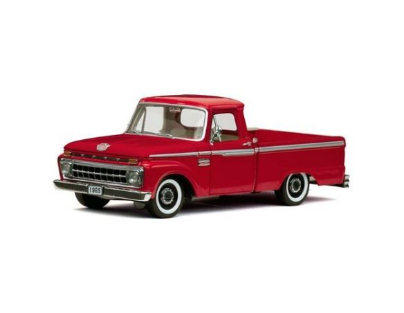 SunStar SS1287 FORD F-100 CUSTOMER PICK UP 1965 RED 1:18 Auto Stradali