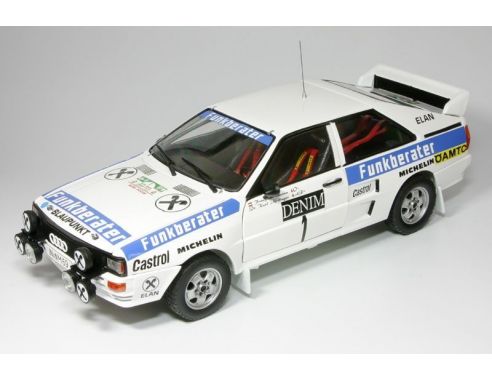 SunStar SS4226 AUDI QUATTRO A2 N.1 WINNER GENNAIO RALLY 1984 WITTMANN-NESTINGER 1:18 Modellino