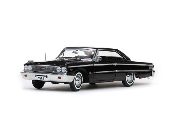 SunStar SS1463 FORD GALAXIE 500 XL HARD TOP 1963 BLACK 1:18 Modellino