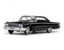 SunStar SS1463 FORD GALAXIE 500 XL HARD TOP 1963 BLACK 1:18 Modellino