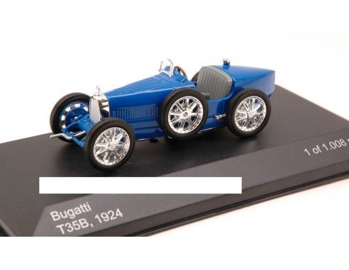 White Box WB045 BUGATTI TYPE 35B 1924 BLUE 1:43 Modellino
