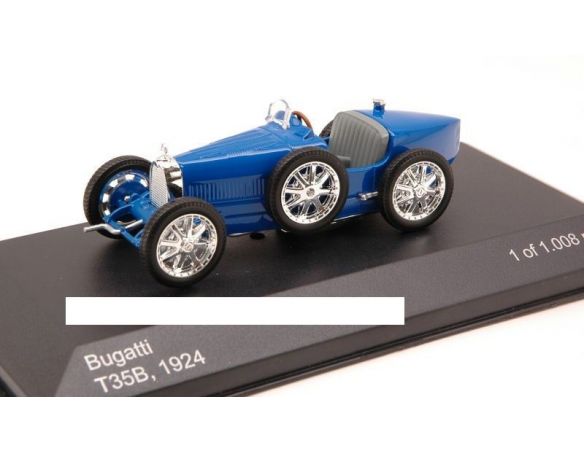 White Box WB045 BUGATTI TYPE 35B 1924 BLUE 1:43 Modellino