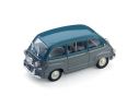 Brumm BM0250-04 FIAT 600 MULTIPLA 1^ SERIE 1956 BLU CHIARO/GRIGIO MEDIO 1:43 Auto Stradali