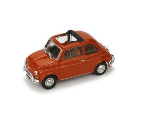 Brumm BM0464-02 FIAT 500 L 1968-72 APERTA CORALLO SCURO 1:43 Modellino
