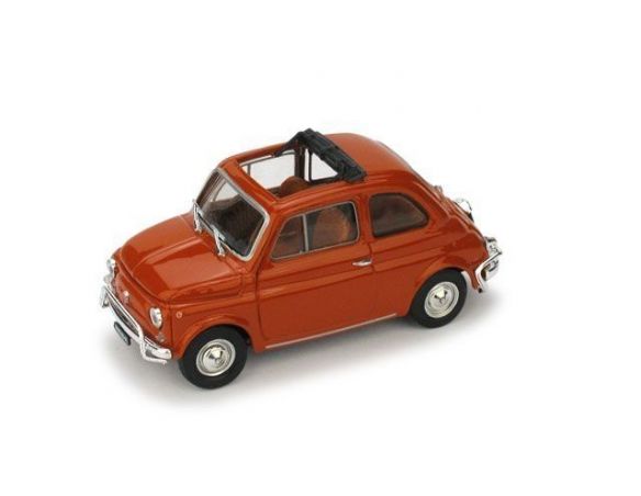 Brumm BM0464-02 FIAT 500 L 1968-72 APERTA CORALLO SCURO 1:43 Modellino