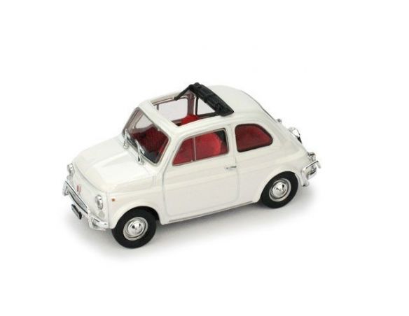 Brumm BM0464-03 FIAT 500 L 1968-72 APERTA BIANCO AURORA 1:43 Modellino