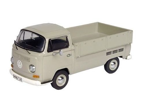 Schuco 3332 VW BUS T2A PICK-UP GREY 1/43 Modellino