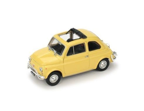 Brumm BM0464-05 FIAT 500 L 1968-72 APERTA GIALLO THAITI 1:43 Modellino