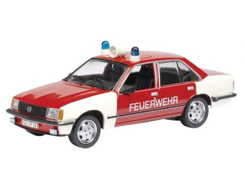 Schuco 3423 OPEL REKORD E FIRE ENGINE 1/43 Modellino