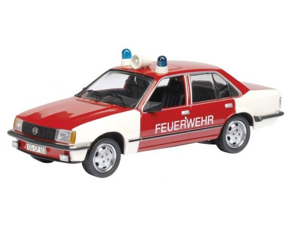 Schuco 3423 OPEL REKORD E FIRE ENGINE 1/43 Modellino