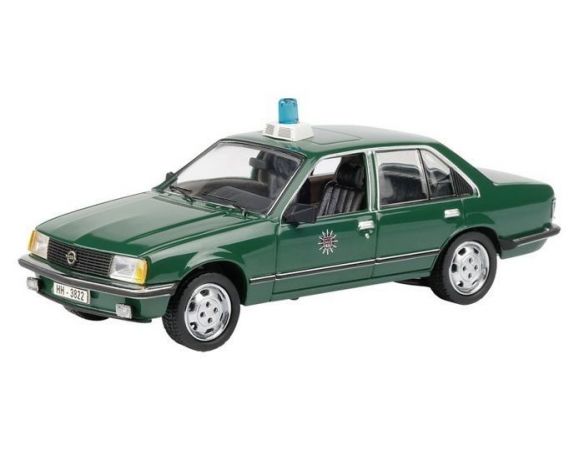 Schuco 3425 OPEL REKORD E POLIZEI 1/43 Modellino