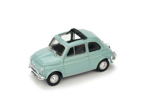 Brumm BM0464-10 FIAT 500 L 1968-72 APERTA GRIGIO GARDA 1:43 Modellino