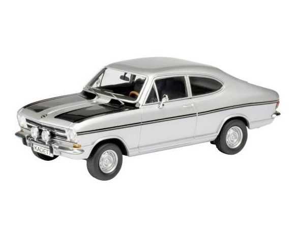 Schuco 3547 OPEL KADETT B COUPE SILVER 1/43 Modellino