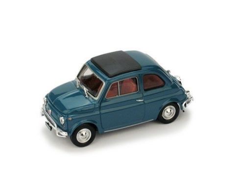 Brumm BM0465-06 FIAT 500 L 1968-72 CHIUSA BLU TURCHESE 1:43 Modellino