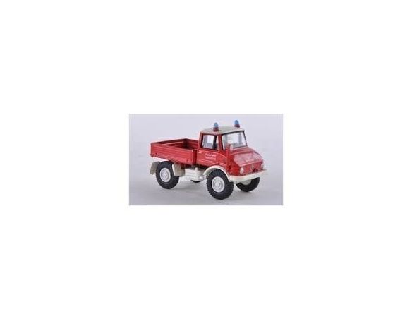 Bub 05780 BUBMOBIL UNIMOG 406 FEUERWEHR 1/87 Modellino