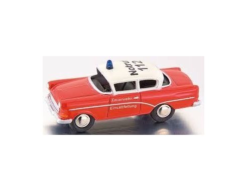 Bub 06353 OLYMPIA REKORD FEUERWEHR 1/87 Modellino