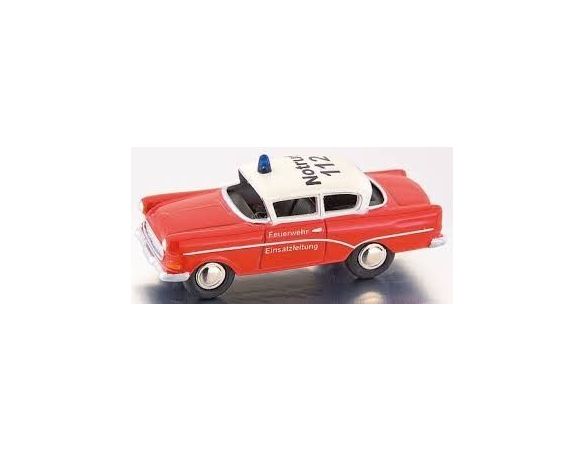 Bub 06353 OLYMPIA REKORD FEUERWEHR 1/87 Modellino