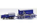 Bub 07005 KAEBLE KDV con Culemeyer Trasporto vagoni ferroviari 1/87 Modellino