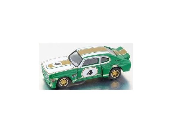 Bub 08178 FORD CAPRI RS 3100 n.4 GREE/GOLD 1/87 Modellino