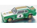 Bub 08178 FORD CAPRI RS 3100 n.4 GREE/GOLD 1/87 Modellino