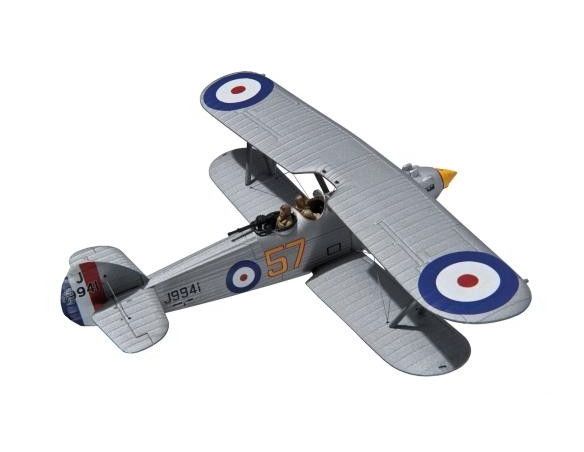 Corgi AA39604 HAWKER HART 54 SQN RAF MUSEUM 1/72 Modellino