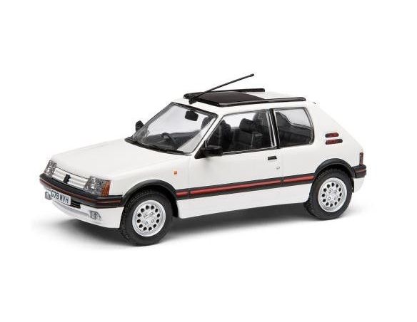 Corgi VA12707A PEUGEOT 205 GTI 1.6 WHITE RHD 1/43 Modellino