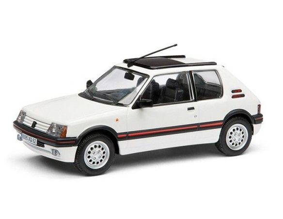 Corgi VA12707B PEUGEOT 205 GTI WHITE LHD 1/43 Modellino