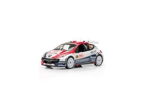 Ixo model RAM421 PEUGEOT 207 S2000 n.6 MC 2010 1/43 Modellino