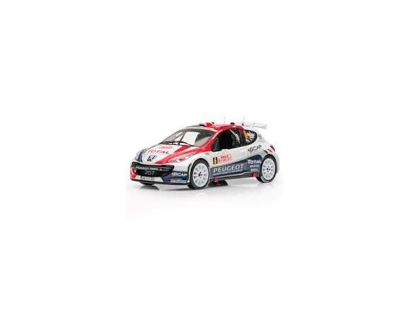 Ixo model RAM421 PEUGEOT 207 S2000 n.6 MC 2010 1/43 Modellino
