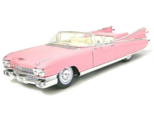 Maisto MI36813 CADILLAC ELDORADO BIARRITZ 1959 PINK 1:18 Modellino