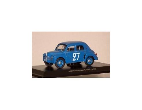 Modelli Industriali BP34 RENAULT 4CV n.27 1948 BLUE 1/43 Modellino