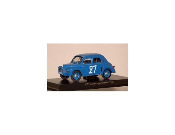 Modelli Industriali BP34 RENAULT 4CV n.27 1948 BLUE 1/43 Modellino