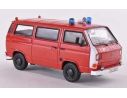 Premium Classixxs 13055 VW T3B BUS FEUERWEHR RED/WHITE 1/43 Modellino