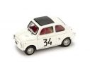 Brumm BM0473 FIAT ABARTH 595 N.34 DEBUTTO E VITTORIA DELLA 595 MONZA'64 F.PATRIA 1:43 Modellino