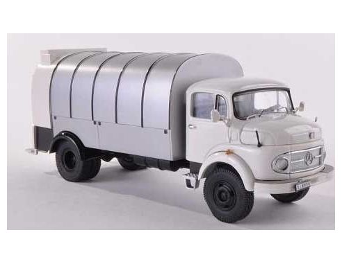 Premium Classixxs 18251 MERCEDES L 911 MULLWAGEN WHITE 1/43 Modellino