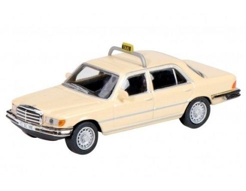Schuco 26051 MB S-CLASS TAXI LIMOUSINE 1/87 Modellino