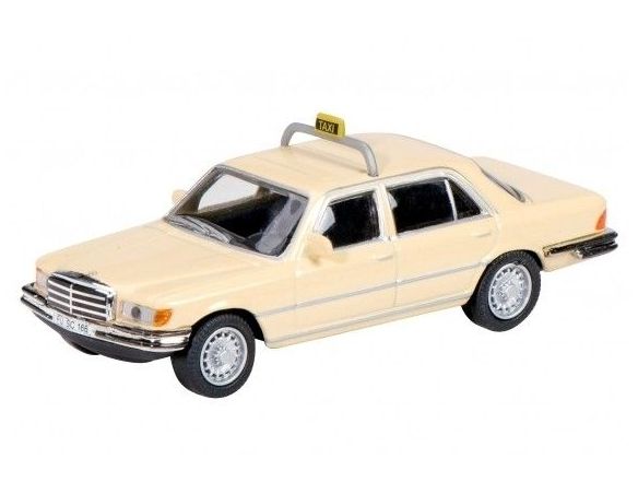 Schuco 26051 MB S-CLASS TAXI LIMOUSINE 1/87 Modellino