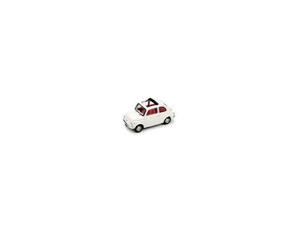 Brumm BM0474-02 FIAT 500 R 1972-75 APERTA BIANCO 1:43 Modellino
